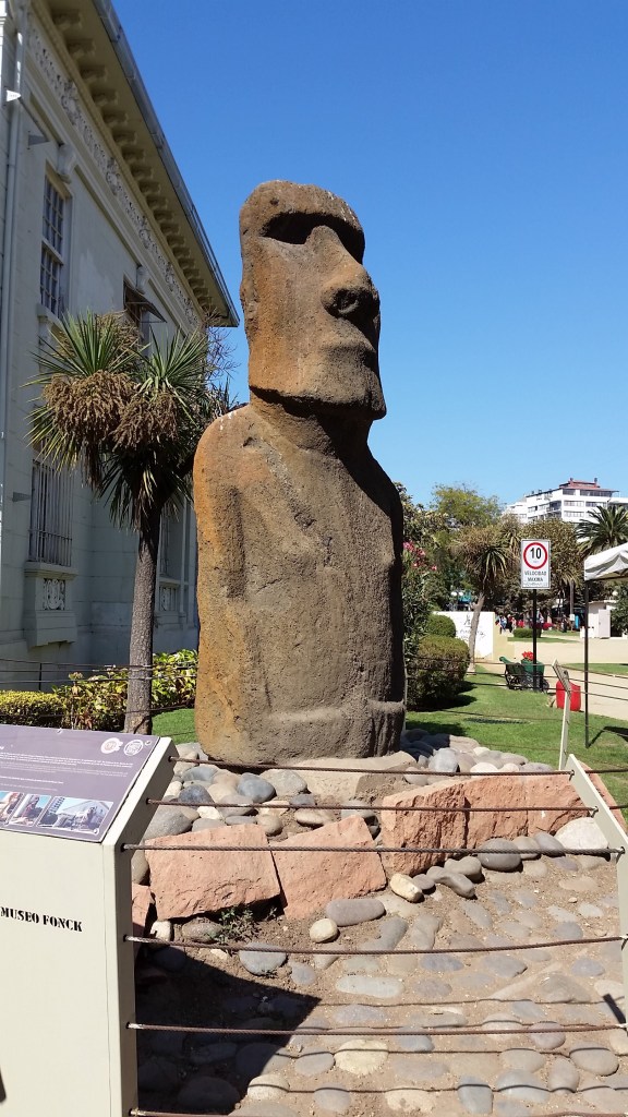 Moai statue